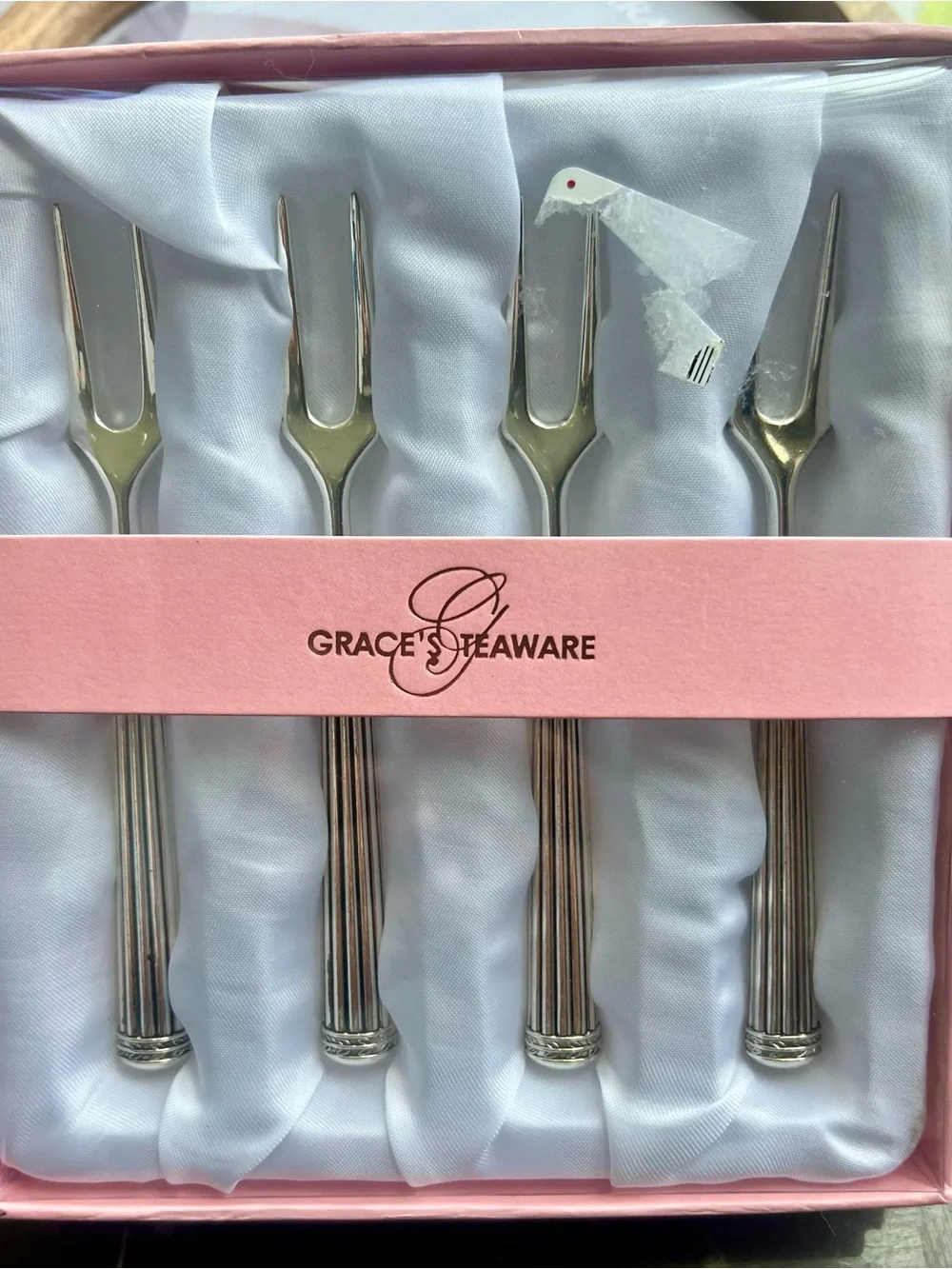 Stainless Steel Silver Appetizer Fork Set (4 Piece)